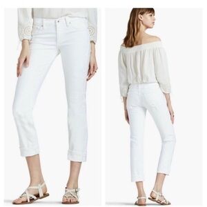 Lucky Brand Sweet'N Crop Jeans  Women's White Size 10